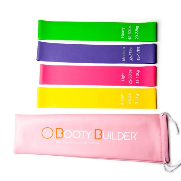 Booty Builder Mini Bands 4-pack with sleeve