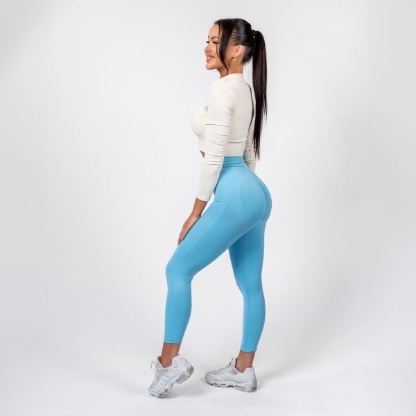 Booty Builder Blue Diamond Leggings