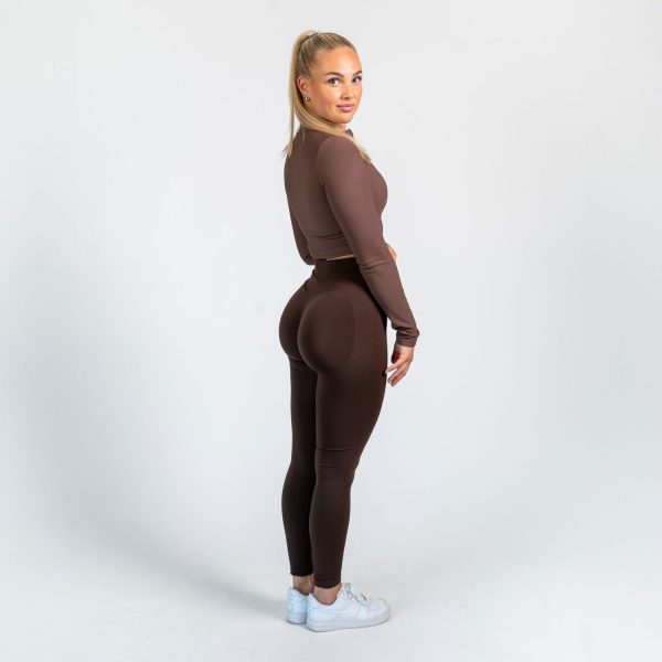 Booty Builder Comfort Flex Leggings brown